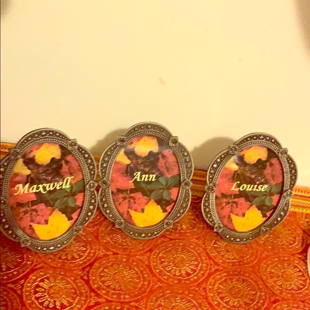 Carr frames set of 3 from 2002 Burne of Boston